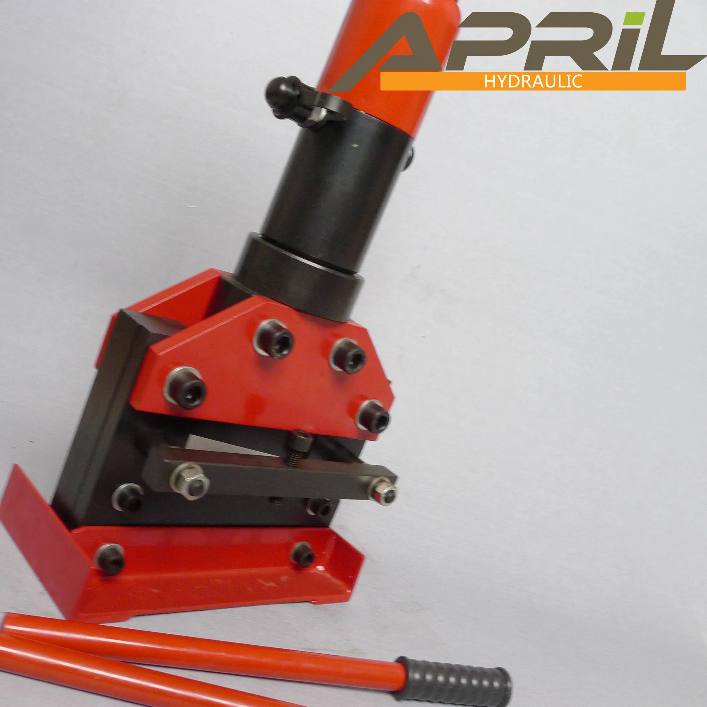

Hydraulic busbar cutting machine can use integral and split