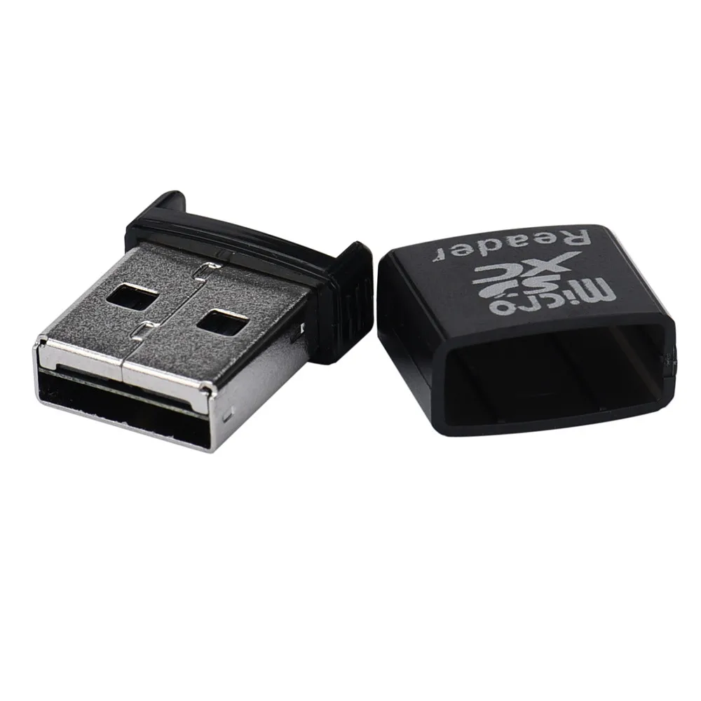 Красивый подарок новый черный Мини Супер Скорость USB 2.0 Micro SD/SDXC TF Card Reader адаптер Оптовая цена mar21