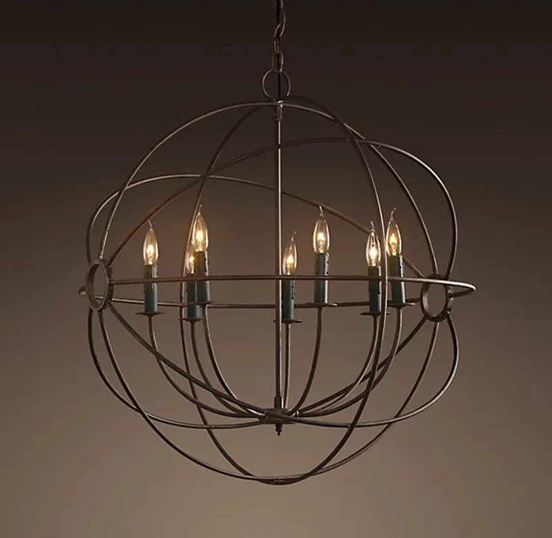 Focaults Orb Chandelier-6