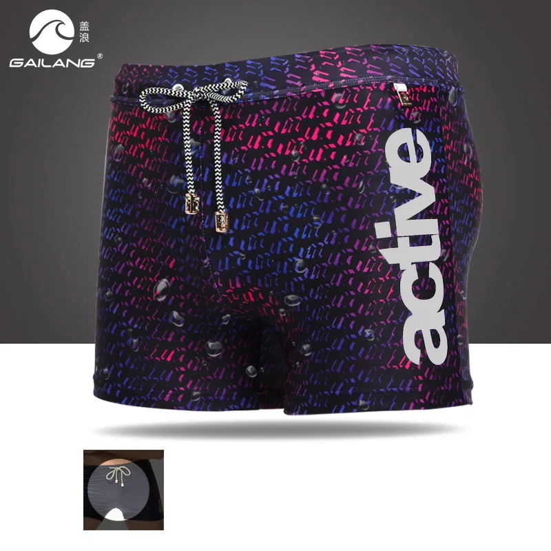 

new men's summer swim shorts low waist bikini bathing suit swimming trunks repellent wear pool shorts hot sell briefs