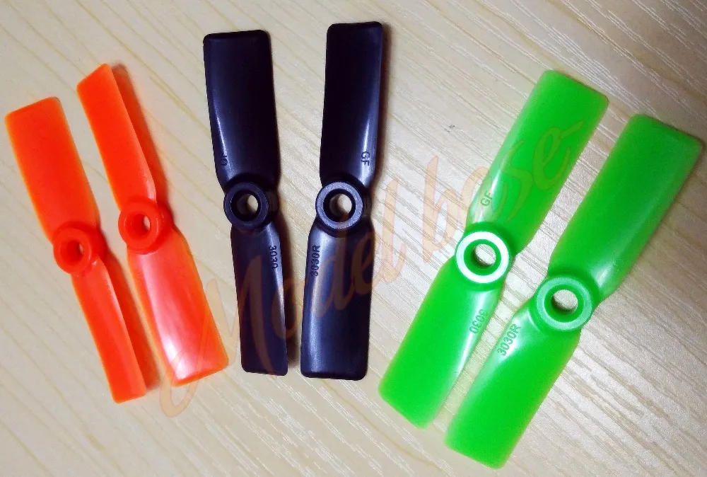 50pairs Gemfan 3030 Bullnose ABS Propeller CW/CCW for MINI FPV Racing 130mm Quad