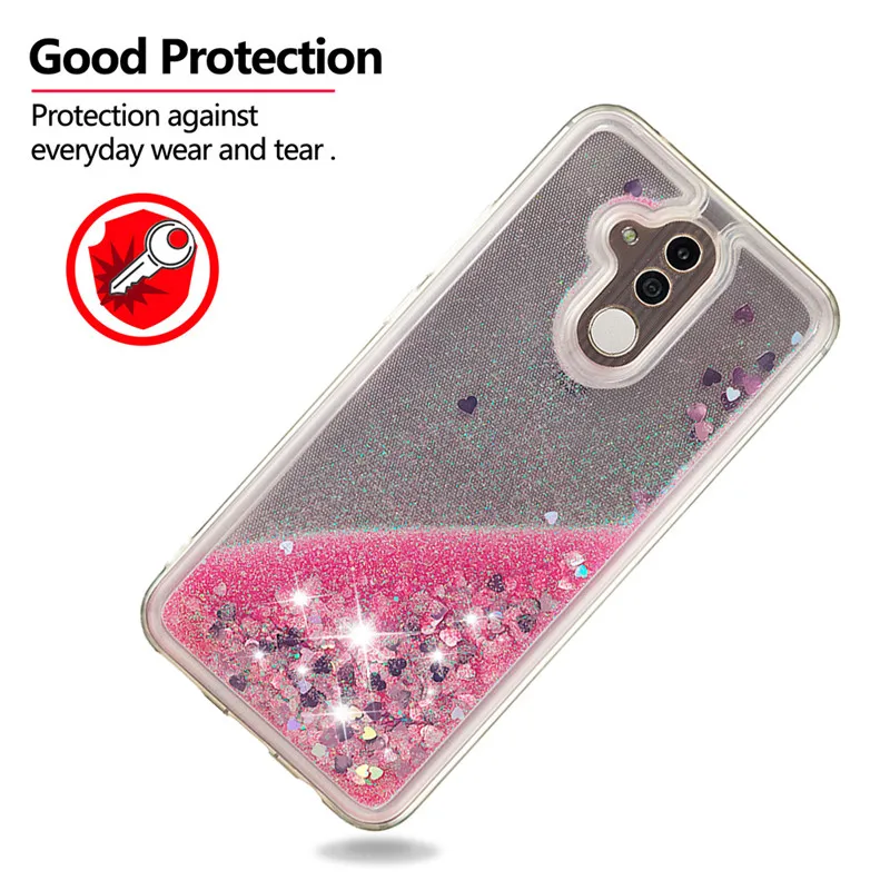 TRISEOLY чехол для Huawei Mate 20 Lite мягкий TPU Модный зыбучий песок водопад задняя крышка