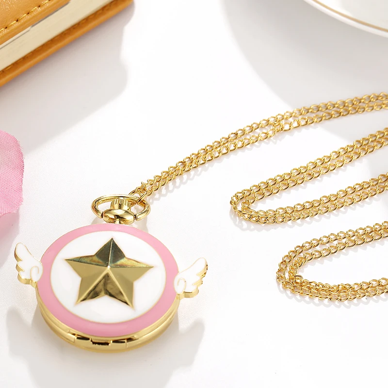 Sailor Moon - Pocket Watch With Diamond Gold