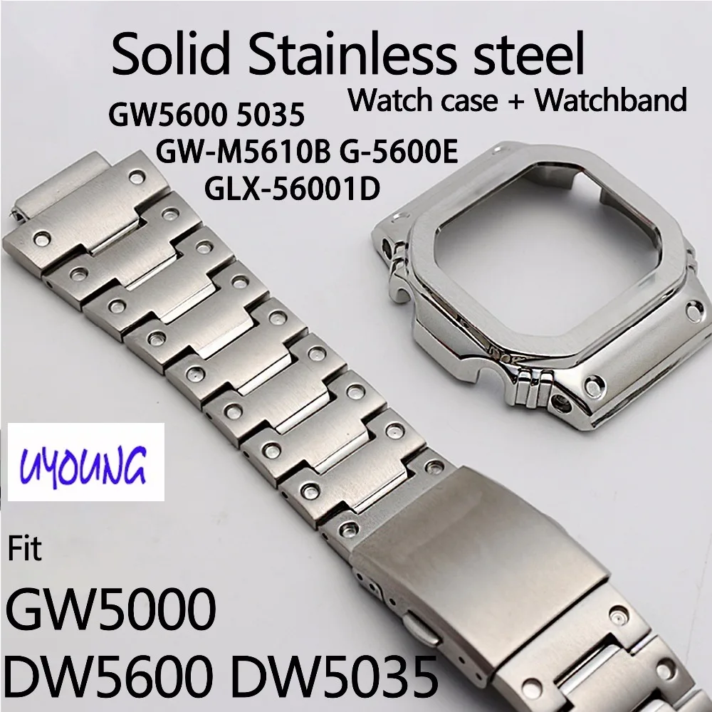 Cheap Elegant Stainless Steel Watch Band GW-2310BD-1BJF_K0038255