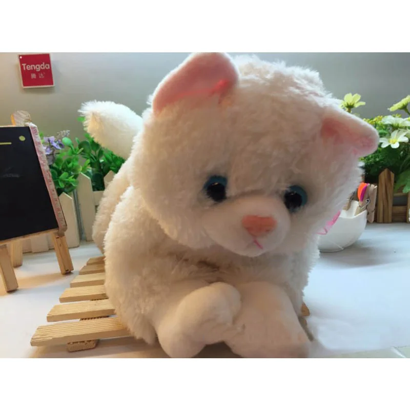 7 8 дюймовая кавайная мягкая кошка Имитация животных игрушки для детей детские