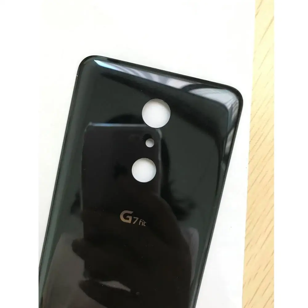 

VDG 10PCS/Lot Ori Mobile Phone Battery Cover Rear Housing Back Case With Adhesive For LG G7 FIT Q850 Free Shipp