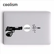 Забавная Оружейная съемка виниловая наклейка на ноутбук для Apple MacBook Air 13 наклейка Pro retina 11 12 15 дюймов hp Mac Mi Book чехол для кожи наклейки