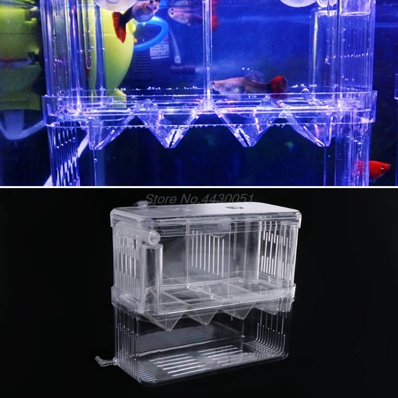 Aquarium Incubator Fish Tank Separative Box Breeding Double Breeder Insulation Dropshipping |