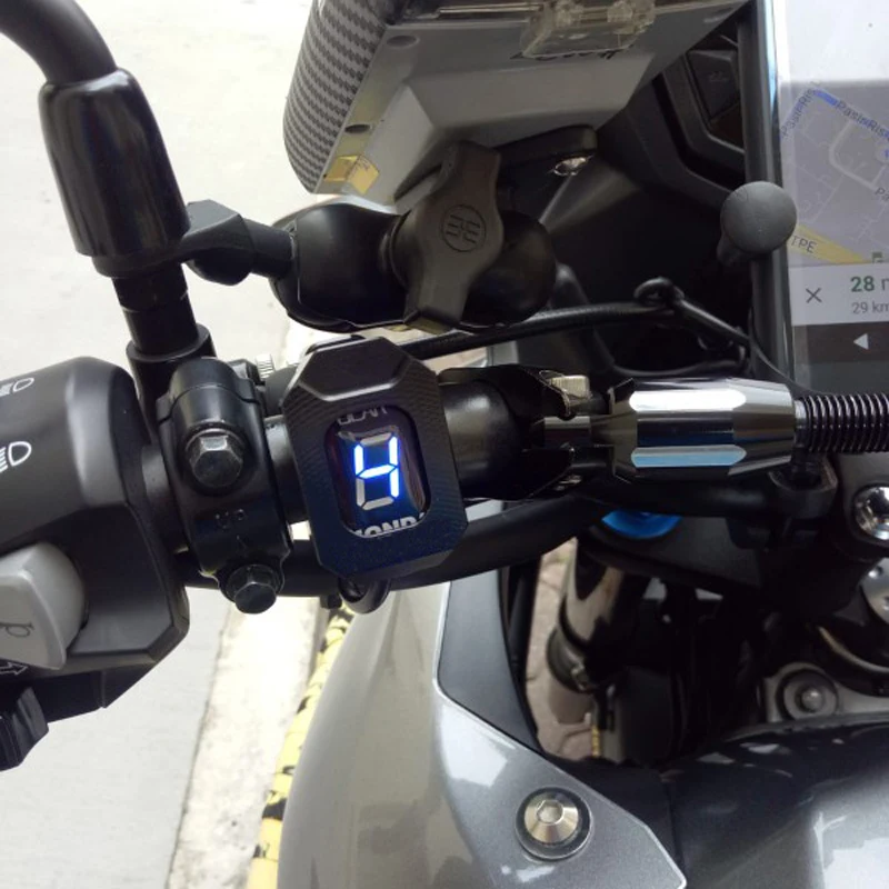 Alconstar-1-6 Скоростной мотоцикл ECU крепление шестерни индикатор передачи дисплей EFI двигатель для Yamaha XJR400 FZ16 XJR1300 FZ6 MT03