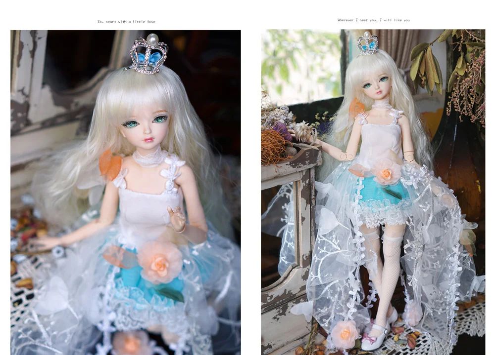 1/4 BJD Blyth кукольные № 10 волосы цвета блонд для наращивания механическое соединение тела с косметикой, включая кожу головы, глаза, одежда reborn для девочек ледяное