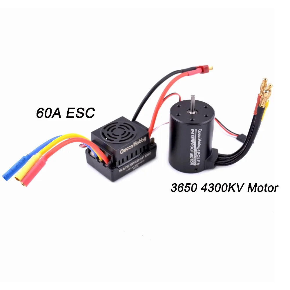 3650 4300KV Motor 60a ESC