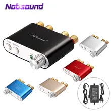 2018 Lastest TPA3116 Nobsound HiFi 100 w Mini Bluetooth 4.0 Amplificador Digital Amplificador de Áudio Em Casa Com fonte de Alimentação FRETE GRÁTIS