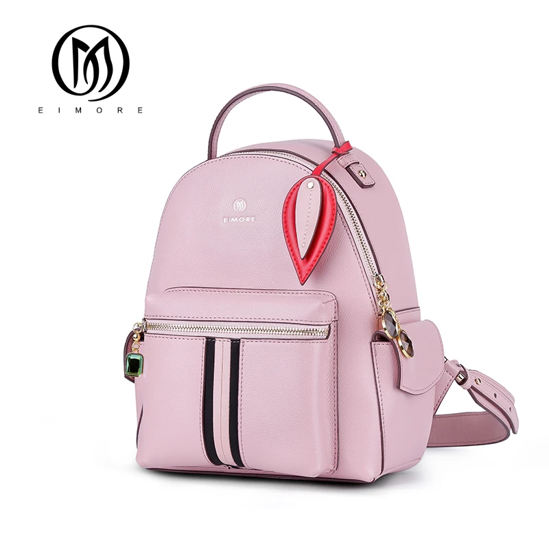 

EIMORE New Women Backpack Genuine Leather Shoulder bags Women Casual Backpacks High Quality Teenagers Backpack Mochila Feminina