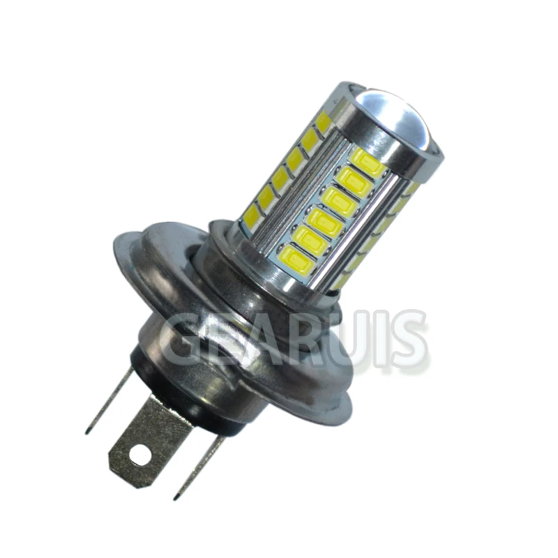 2 шт./лот H4 светодиодный 33 SMD 5630 5730 H8 H9 H11 H7 9005 9006 автомобильная светодиодная лампа автомобиля Тюнинг головной светильник тумана светильник лампы 12V - Испускаемый цвет: H4 White