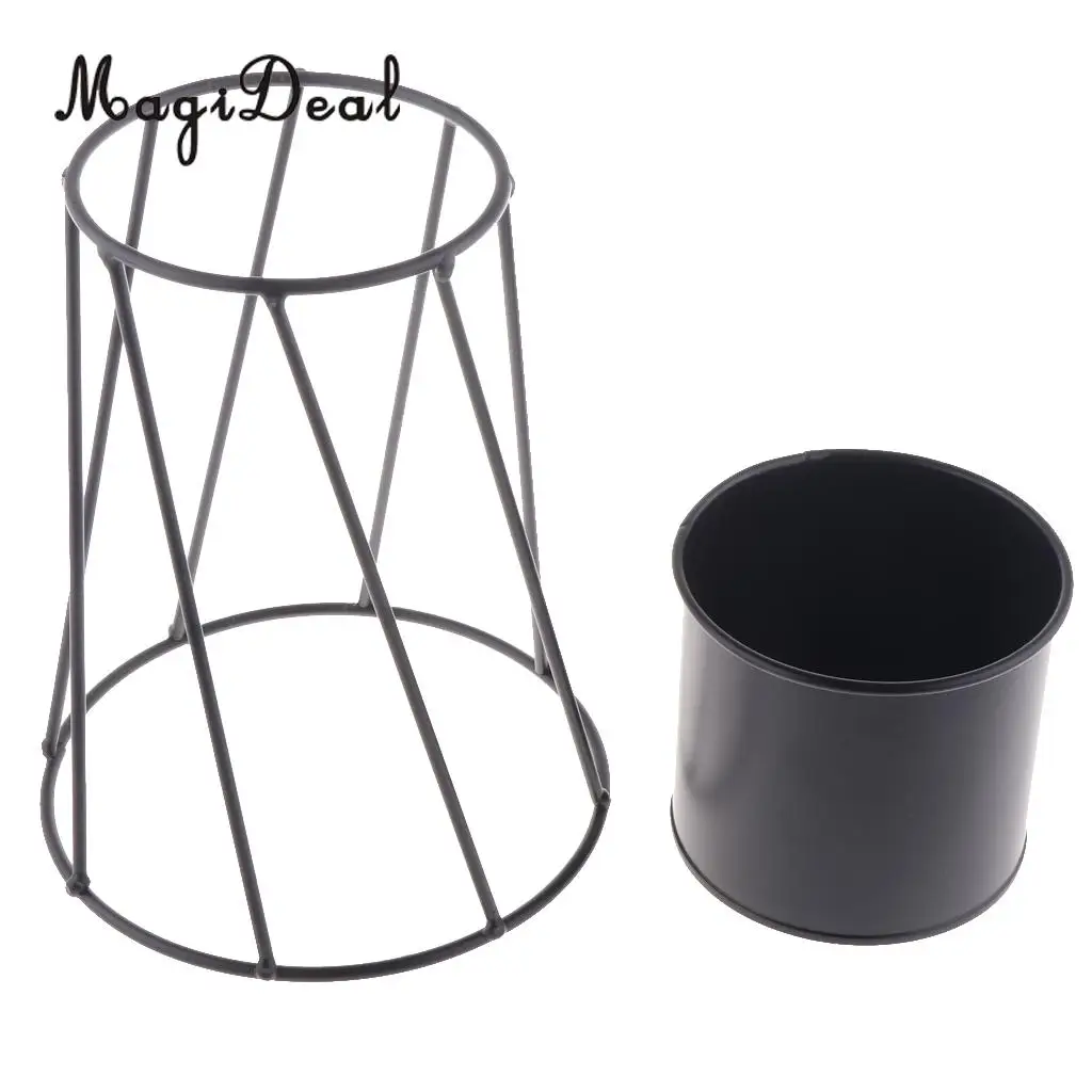 Nordic Iron Art Flower Vases Minimalism Design Flowerpot Tabletop Flower Pot Home Vases Home Office Decor