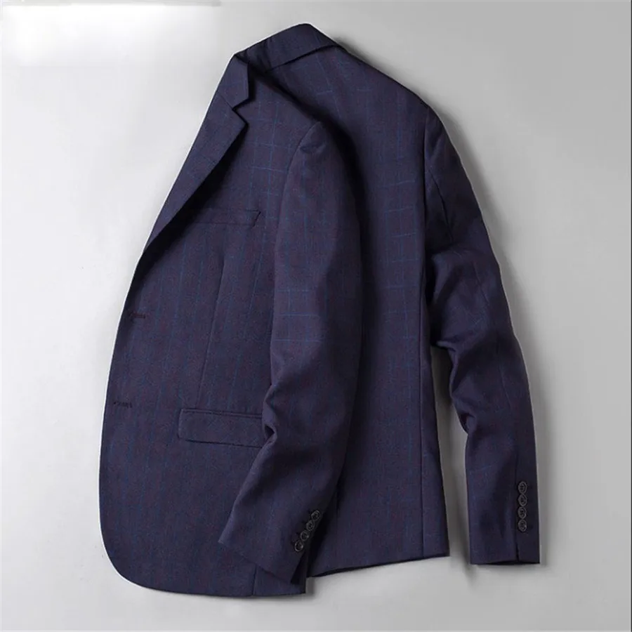 Блейзер Для мужчин Modis Slim Fit с длинным рукавом Повседневное пальто плюс Размеры 4Xl