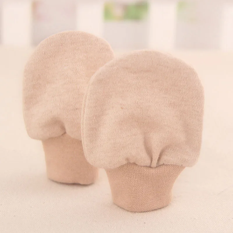MYL 2pes/lot Newborn Cute Baby Cotton Soft Mittens Gloves Full Finger