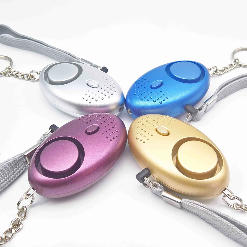 جديد نمط الذاتي الدفاع إنذار فتاة النساء الأمن حماية تنبيه السلامة الشخصية تصرخ بصوت عال Sos المفاتيح إنذار مع مصباح ليد