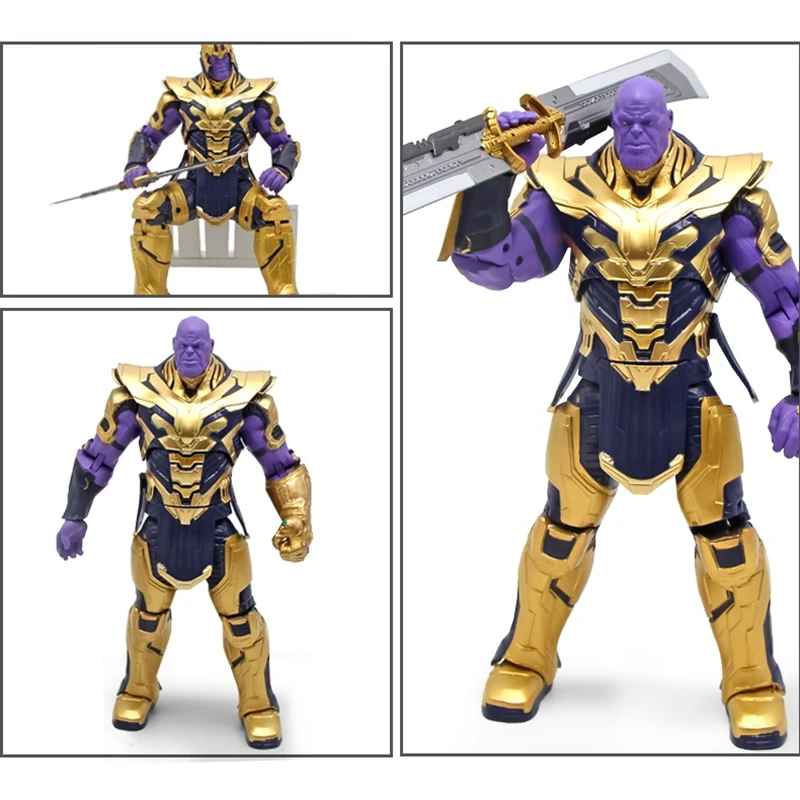 Endgame Armored Thanos Toy Gift 8/" Action Marvel Legends Thanos Figure Avengers