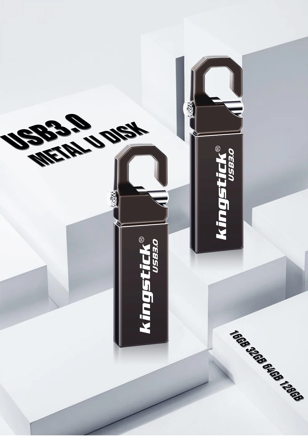 USB 3,0, металлический usb флеш-накопитель, 16 ГБ, 32 ГБ, 64 ГБ, 128 ГБ, флеш-накопитель, высокоскоростной ключ, usb флеш-накопитель, карта памяти, диск usb3.0