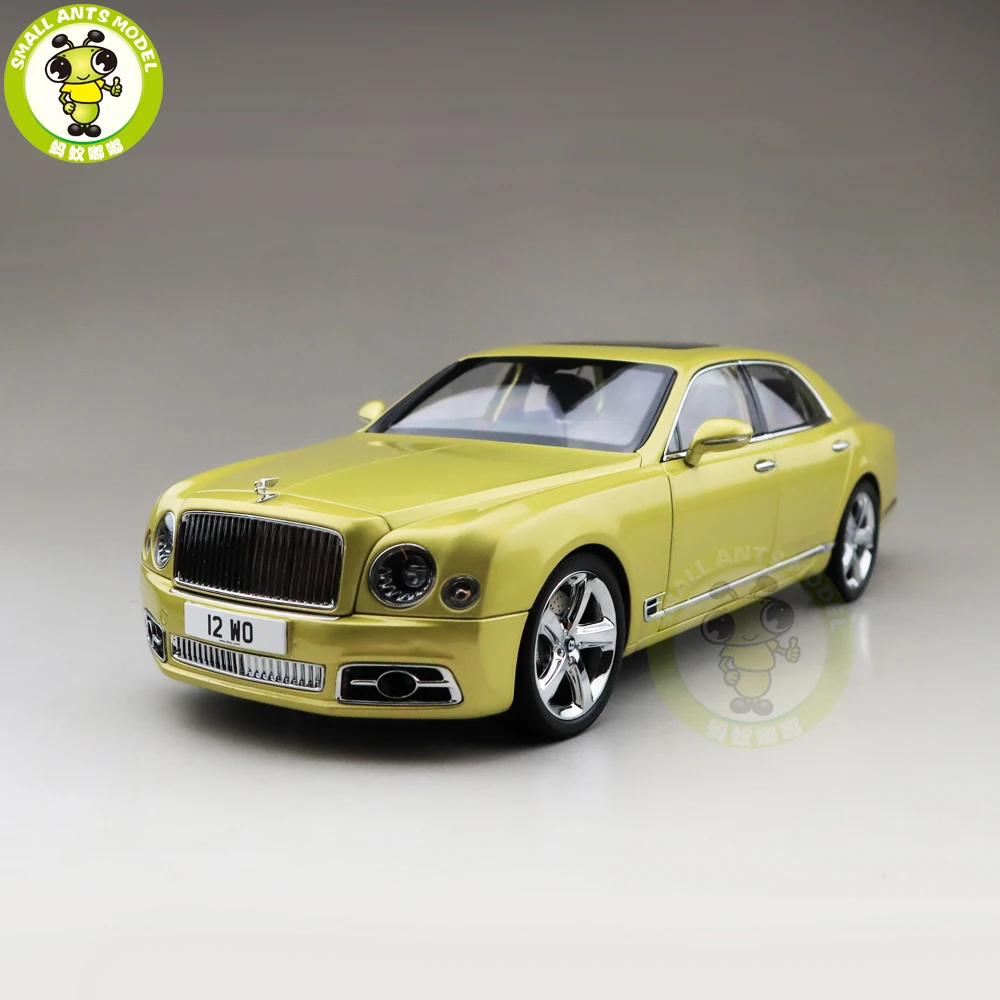 1/18 почти настоящая Bentley Mulsanne speed Julep литая под давлением металлическая модель автомобиля коллекция подарков хобби