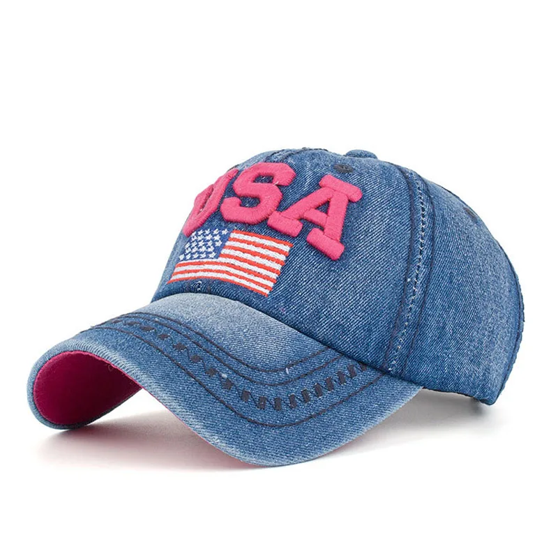 De la bandera americana del patrón Gorra de béisbol de los hombres de ocio al aire libre de EE. UU. Carta decoración de sombreros y gorras Gorra de Baseball De la bandera americana del patrón Gorra de béisbol de los hombres de ocio al aire libre de EE. UU. Carta decoración de sombreros y gorras Gorra de Baseball