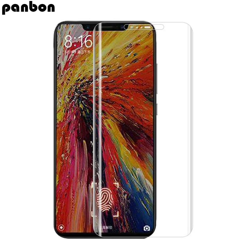 Мягкая Гидрогелевая пленка pocophone F1 F2 полное покрытие экрана для xiaomi нано-пленка
