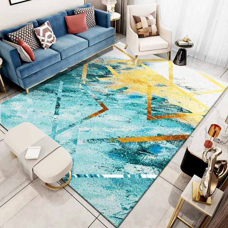 Скандинавский INS большой ковер для дома отеля, гостиной, спальни, ковер арт кафе, коврик для пола, машинная стирка по индивидуальному заказу