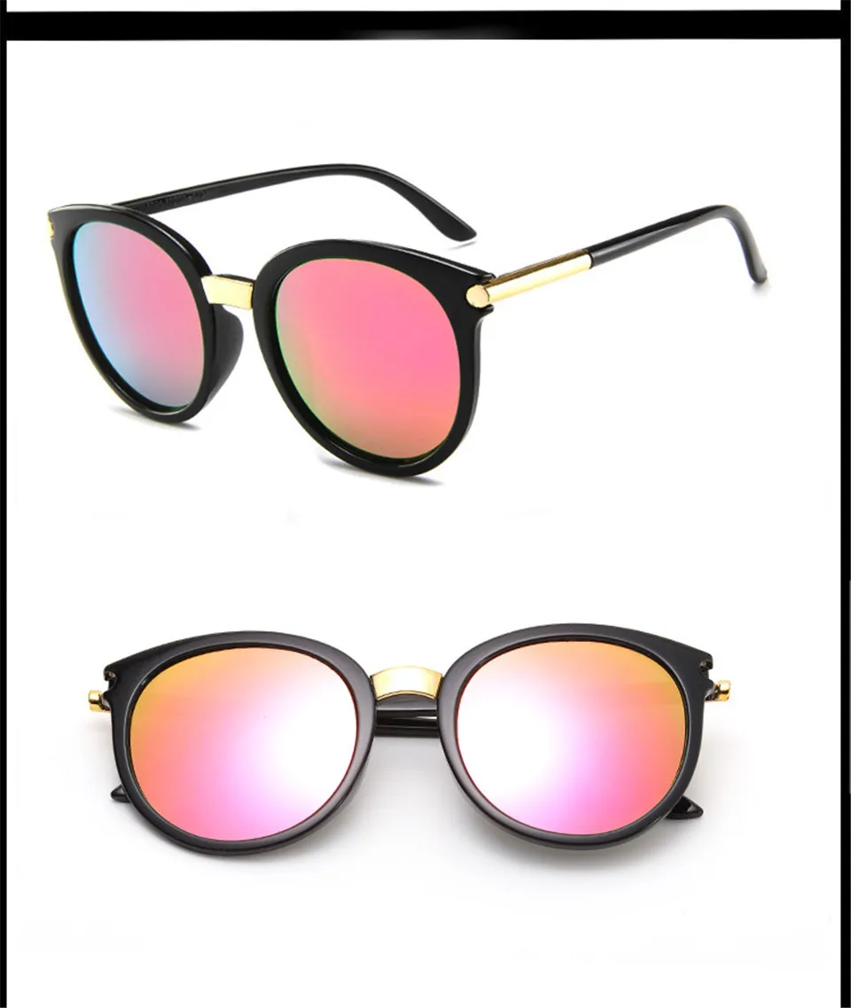 Iboode, новинка, солнцезащитные очки для женщин, для вождения, зеркальные, Ретро стиль, для девушек, светоотражающие, Плоские линзы, солнцезащитные очки для женщин, UV400