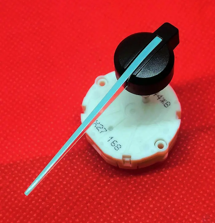 

Blue pointer, car odometer pointer, various indicator purpose indicator pin, DIY pointer, ZZ29 L=46mm