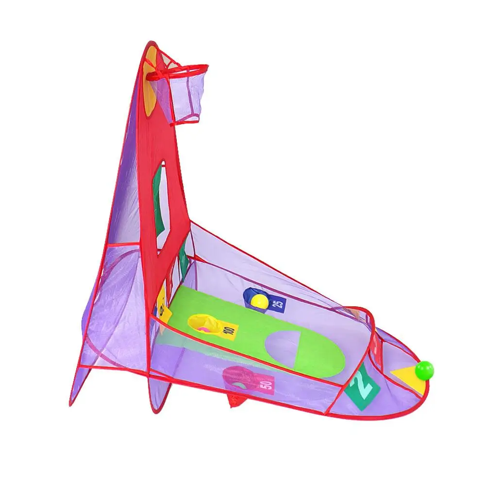 3-в-1 детская игрушечная Палатка складной водонепроницаемый съемки Тип развивающие игрушки Портативный Крытый подвижных игр на свежем воздухе отправки бассейн с шариками
