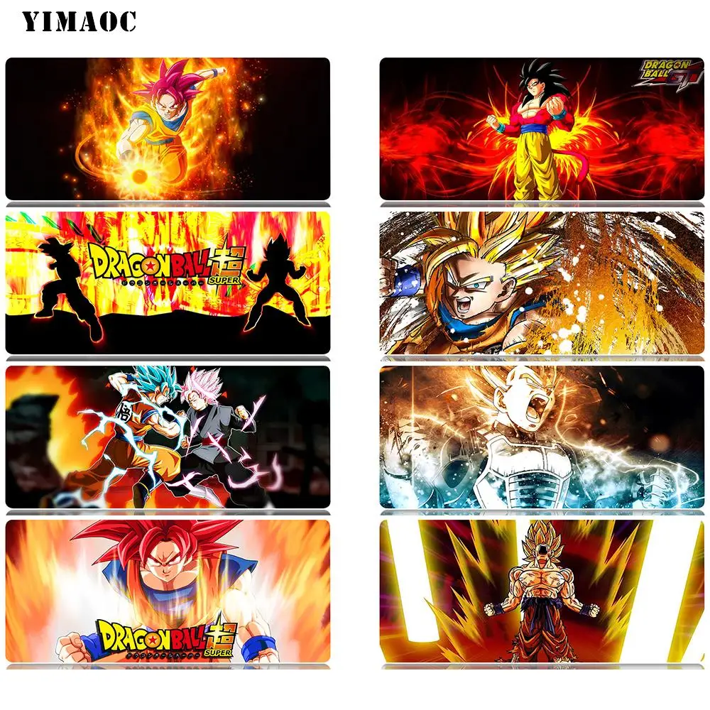 

YIMAOC Dragon Ball Gt Mouse Pad 30x70 cm Computer Mousepad Anti-slip Natural Rubber Gaming Mouse Mat