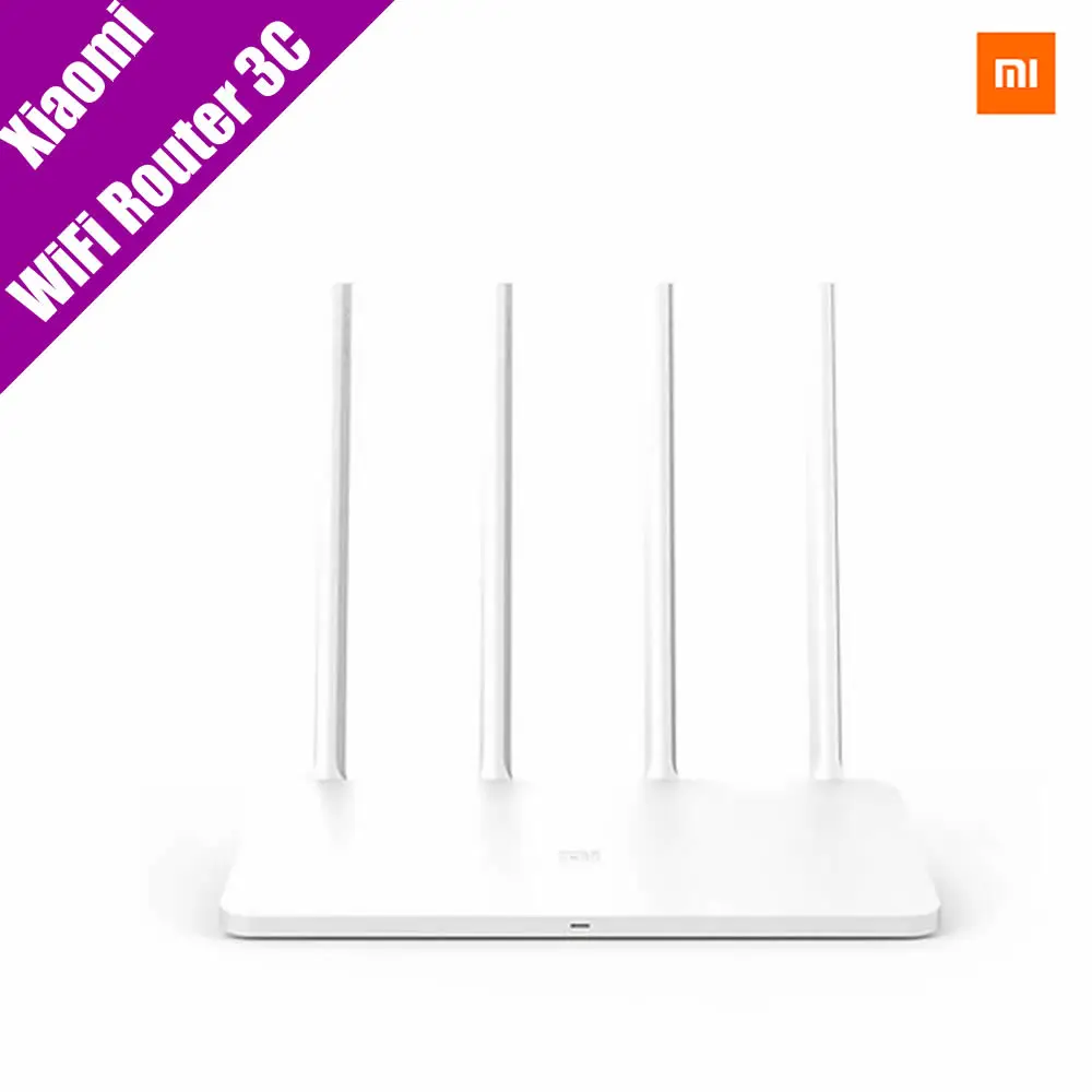  Original Xiaomi Router 3C Mi Wifi Repeater 300Mbps 2.4GHz 16MB ROM Wireless Routers Repetidor Wi-Fi Roteador English APP Control 