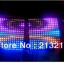 16*16 256 LED 5050 пикселей WS2812B Встроенный цифровой гибкие светодиодные Панель WS2811 RGB полный индивидуально Цвет DC5V