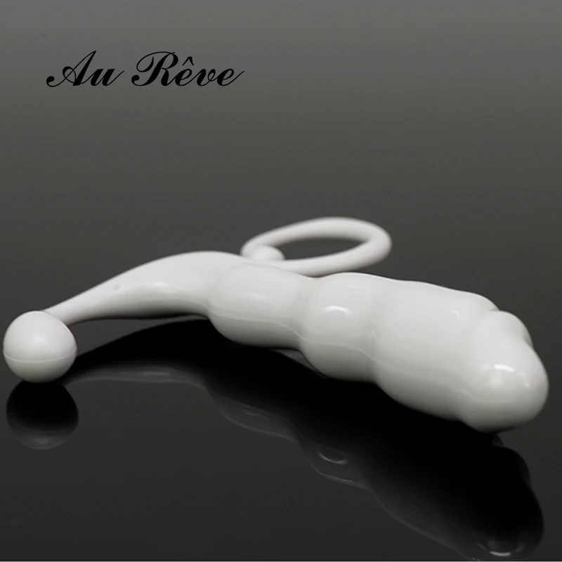 Male Plastic G Spot Prostate Massager Vibrator Anal Vibrator Adult Sex