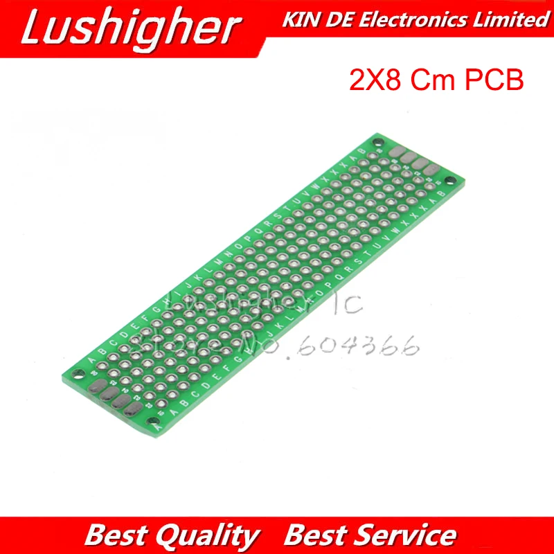 

5pcs 2x8cm 2*8 CM Double Side Prototype PCB Diy Universal Printed Circuit Board