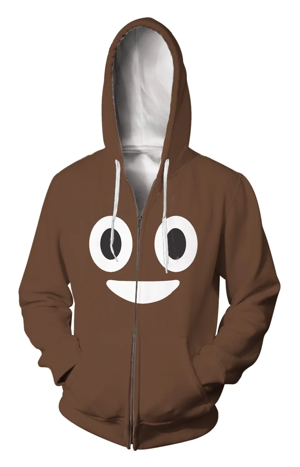 Buy Anti Samely Zip Up Hoodie 3d Print New Fashion