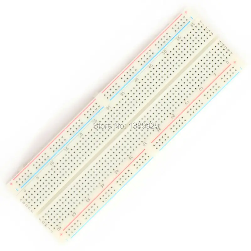 

Wholesale 1pc NEW MB-102 MB102 Breadboard 830 Point Solderless PCB Bread Board for Test Develop DIY