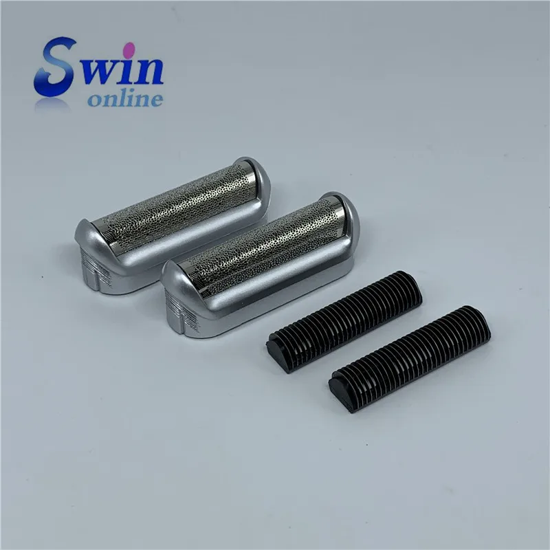 2PCS Shaver Foil & Cutter Head For BRAUN 550 570 P40 P50 P60 M30 M60 M90 555 575 5604 5607 5608 560