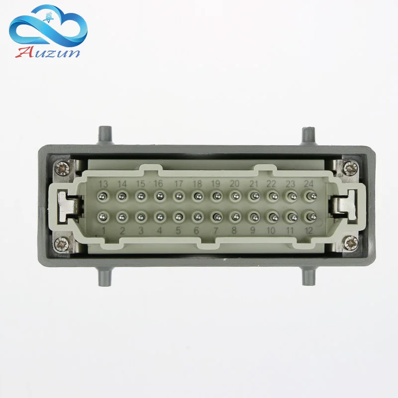Прямоугольные сверхмощные разъемы H24B HE 024 1 24 контактная линия 16 a500v винтовые