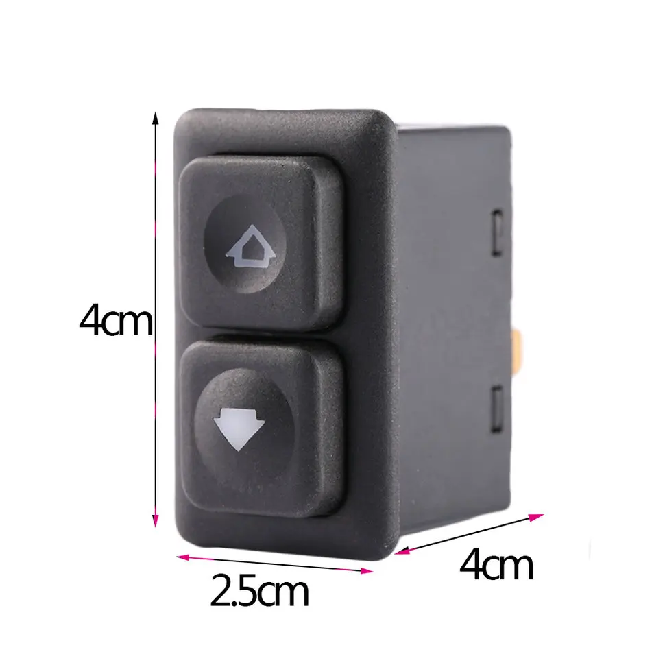 

10pcs 5PIN Illuminated Power Window Replacement Switch Control For car E23 E24 E28