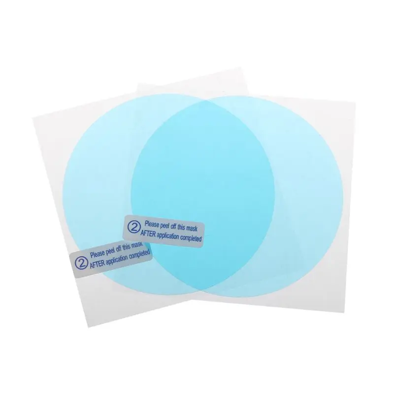 

1 Pair Auto Car Anti Water Mist Film Anti Fog Coating Rainproof Hydrophobic Rearview Mirror Protective Film 4 Sizes