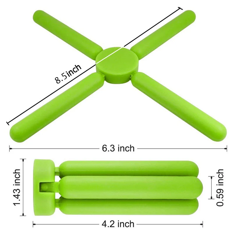 Teenra 1 قطع سيليكون طية الصليب شكل سيليكون الجدول سادة عاء حصيرة للطي تحديد الموقع العزل كأس حصيرة وعاء حامل المطبخ Teenra 1 قطع سيليكون طية الصليب شكل سيليكون الجدول سادة عاء حصيرة للطي تحديد الموقع العزل كأس حصيرة وعاء حامل المطبخ