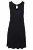 Casual Solid Hollow Out O-Neck Tank Sleeveless Dress Dress 