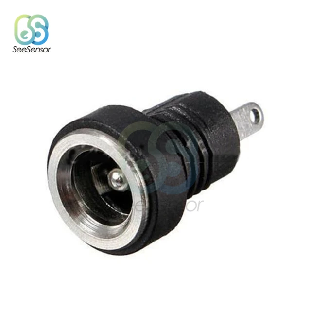 Conector de fuente de alimentación DC 12V 3A, Conector de montura hembra, adaptador de enchufe de 2 pines, 5,5x2,1mm, 5 uds. Conector de fuente de alimentación DC 12V 3A, Conector de montura hembra, adaptador de enchufe de 2 pines, 5,5x2,1mm, 5 uds.