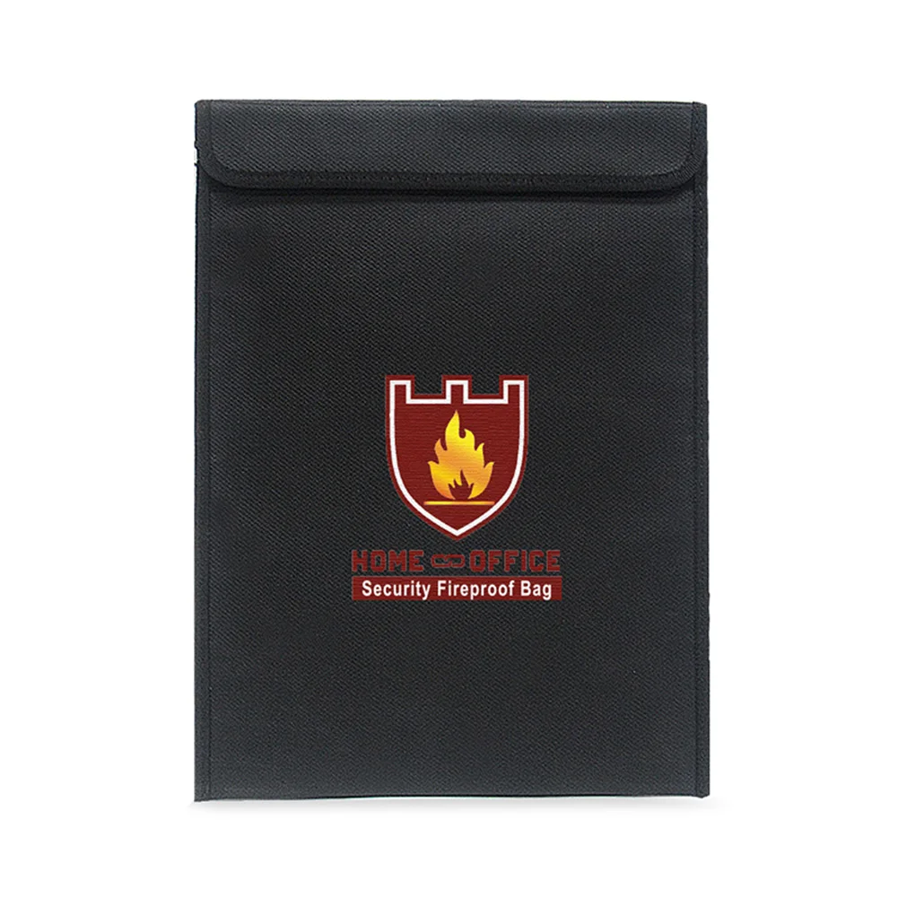 

Fireproof Money Document Bag Water Resistant Cash Envelope Holder Protection Pouch Bags JLRL88