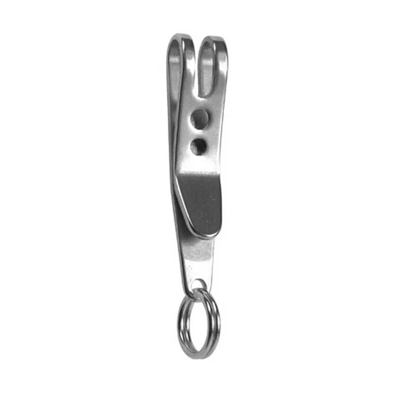 

EDC Bag Suspension Clip with Key Ring Carabiner Stainless Steel Outdoor Quicklink Tool