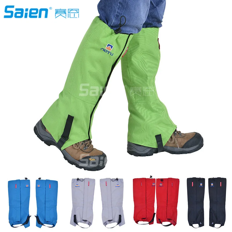 

Mountain Hiking Boot Gaiters Breathable Waterproof High Leg Cover Keep Water and Debris Out, Protect Against Sharp Rocks