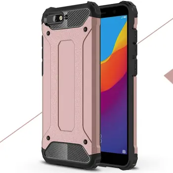 

30pcs Impact Resistant Detachable Hard Case For Huawei Y6 2018 Honor 7A 2GB 32GB Without Fingerprint Hole TPU+PC Hybrid Case