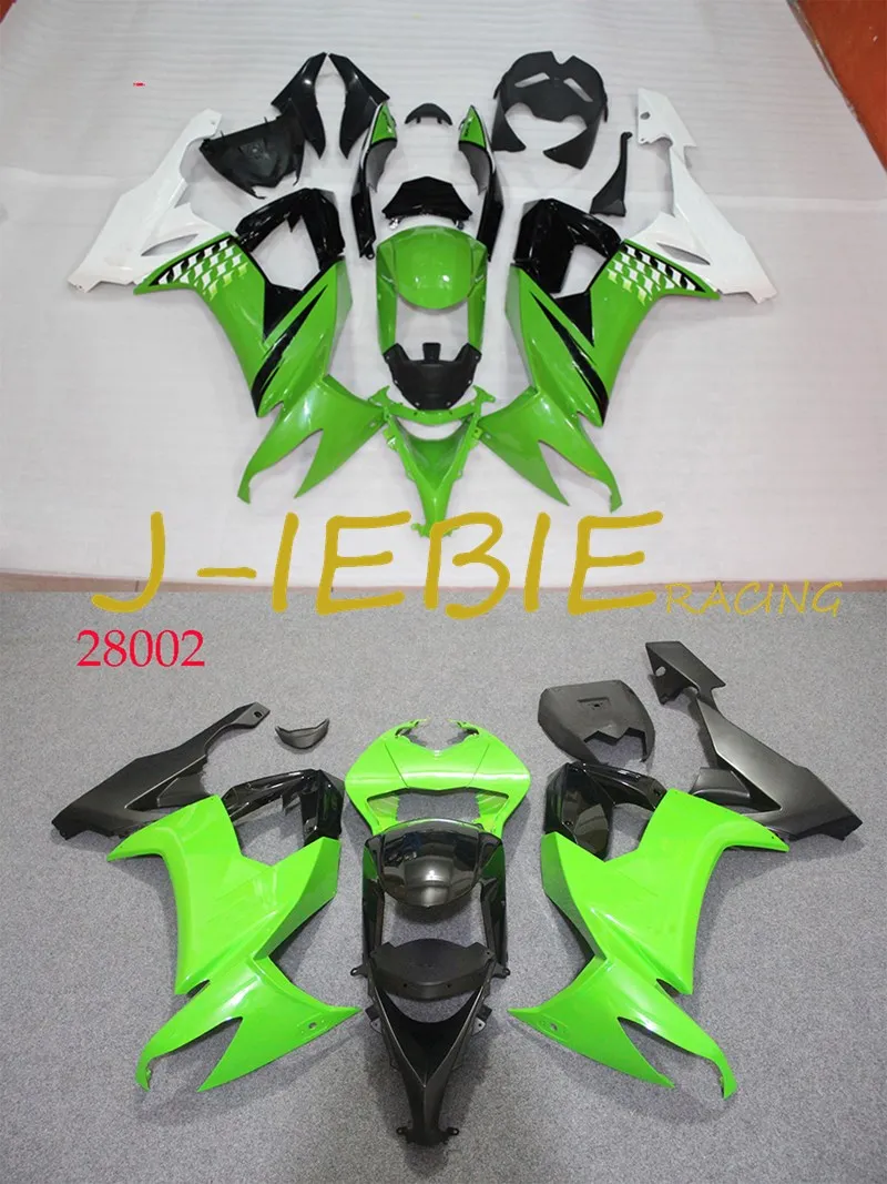

ABS Injection Fairing Body Work Frame Kit for Kawasaki NINJA ZX10R ZX10 ZX 10 R 2008 2009 2010